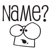 Name with surprise face self-inking rubber stamp available in a choice of 4 sizes and 11 different ink colors. Re-ink w/ Ideal ink. Orders over $100 ship free.