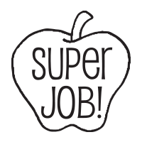 Super job round self-inking rubber stamp available in 4 different sizes and 11 ink color options. Refillable with Ideal ink. Free shipping on orders over $100!