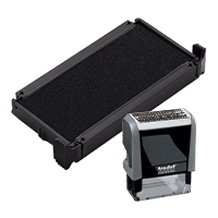 This Trodat 6/4912-BK replacement pad comes in black ink only. Fits Trodat model 4912 and 46085 self-inking stamp. Fast & free shipping on orders $75 and over!