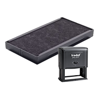 This Trodat 6/4931 replacement pad comes in your choice of 11 ink colors! Fits Trodat models 4931 and 4731 self-inking stamps. Orders over $45 ship free!