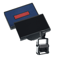 This Trodat 6/53 2 color replacement pad comes in one of 11 ink colors! Fits Trodat 5440, TYPO-5253 and 5203 self-inking stamps. Orders over $75 ship free!