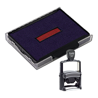 This Trodat 6/57 2 color replacement pad comes in your choice of 11 ink colors! Fits Trodat models 5470 & 5207 self-inking stamps. Orders over $60 ship free!