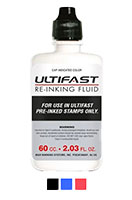 Ultifast® Permanent Refill Ink, 2 oz. Available in 3 ink colors. Secure online ordering. Free shipping with orders that are $60 and over.