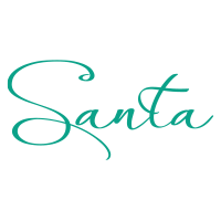 This Elegant Santa Signature self-inking stamp comes in 4 size options and is available in your choice of 11 ink colors. Orders over $100 ship free!
