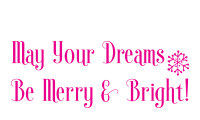 Order this self-inking May Your Dreams Be holiday rubber stamp in your choice of 11 ink colors and 2 mount sizes. Free shipping on orders over $45.