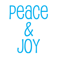 Have fun creating holiday cards & crafts with our awesome self-inking Peace and Joy holiday rubber stamp. Available in 11 ink colors. Free shipping over $45.