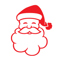 Create unique holiday cards do fun crafts with our self-inking Santa holiday rubber stamp choose from 11 ink colors. Free shipping over $45.