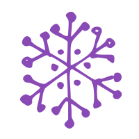 Hand make holiday cards and crafts with our round self-inking Bubble Snowflake holiday stamp. 11 ink color options. Free shipping over $100!