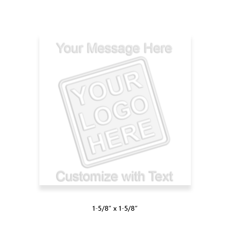 This Shiny custom desk (ED) seal has an impression size of 1-5/8" x 1-5/8" & features 6 lines of customizable text. Fast & free shipping on orders over $100!