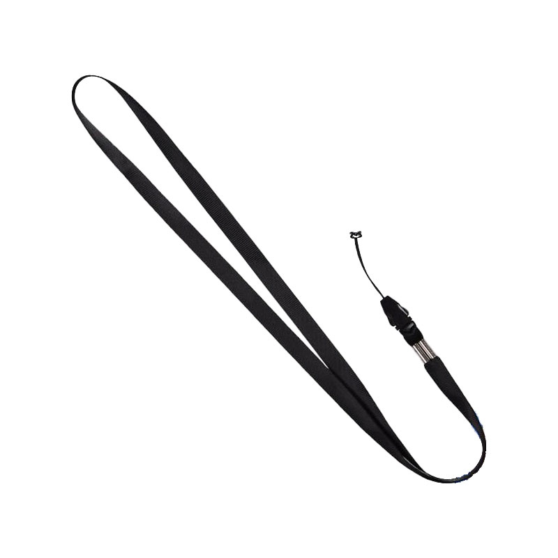 This 18" black polyester quick release lanyard makes the perfect addition to any pocket stamp; stamp sold separately. Free shipping on orders over $100!