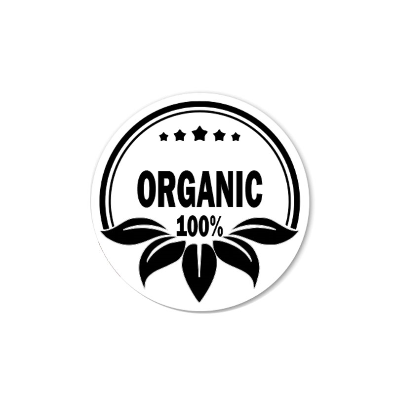 This large Round 100% Organic stock message stamp comes on a wood stamp and in a choice of 5 sizes. Separate ink pad required. Orders over $100 ship free!