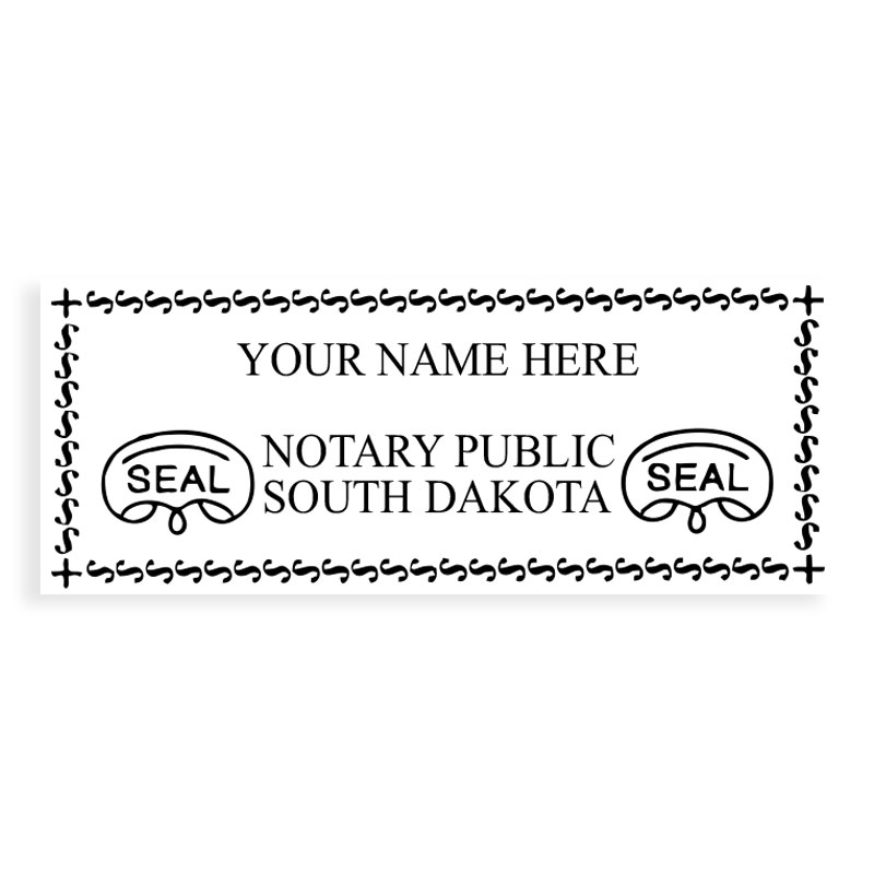 Top quality South Dakota notary eSeal meets all state requirements and is available in 5 colors. Delivered via email within 48 business hours.