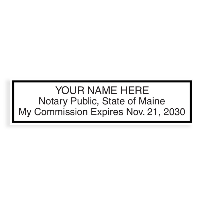 Top quality Maine notary eSeal meets all state requirements and is available in 5 colors. Delivered via email within 48 business hours.