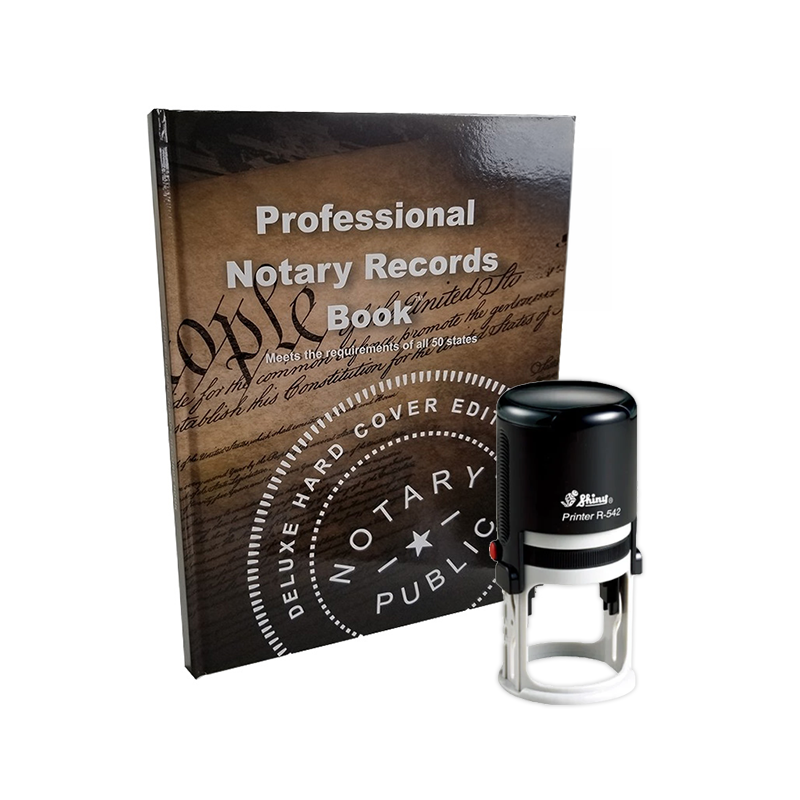 Top quality Ohio notary renewal kit, meets all state requirements and is available on 5 mount choices with record book. Ships quick!