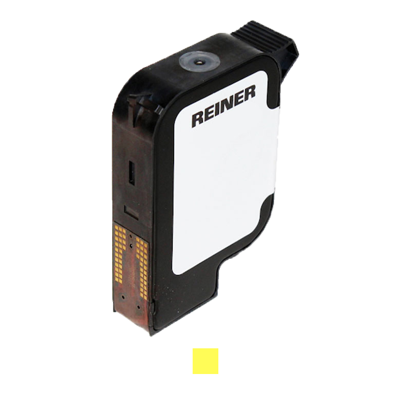 This jetStamp refill cartridge fits models 1025 & comes in quick-dry yellow ink. Great for non-porous surfaces like glass or metal. Free shipping over $100!
