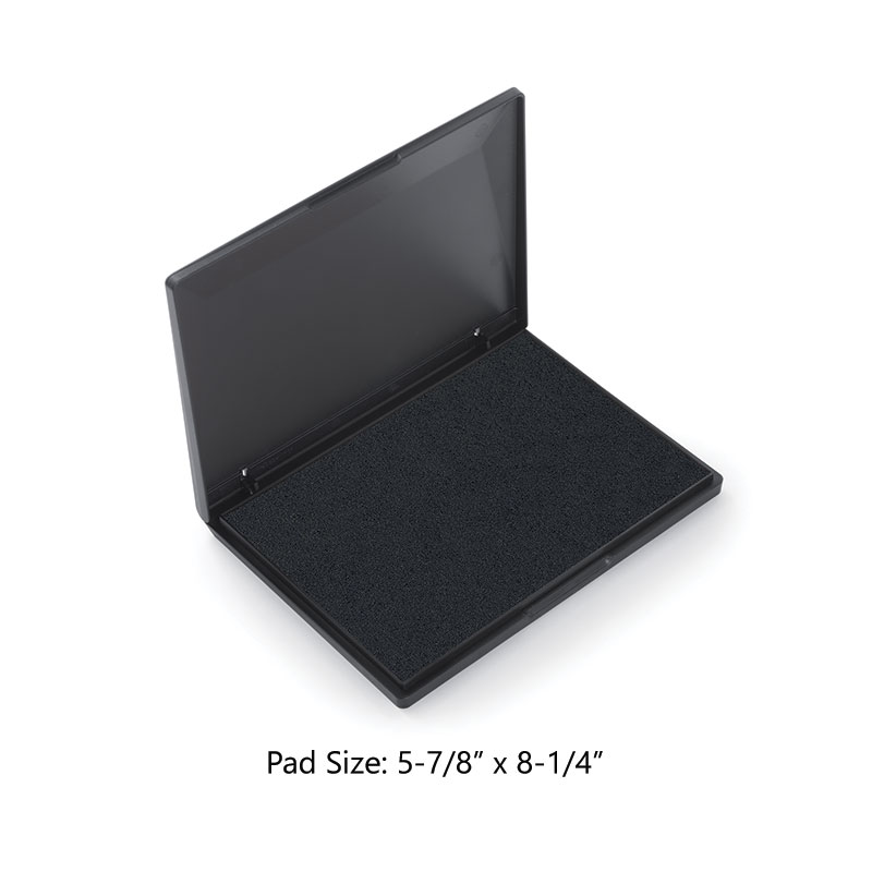 This large stamp pad is water-based ink that is available in 11 ink color choices and is re-inkable. Fast and free shipping on orders over $100!