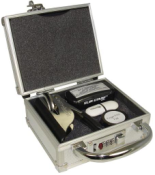 Rubber Stamp champ offers a locking metal rubber stamp case for notaries with free shipping.