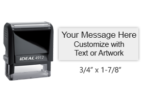 ideal self inking stamps 50 off rubber stamp champ