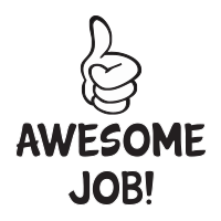 awesome job teacher stamp awesome job images