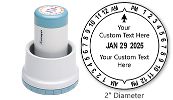 Time & Date Stamps | Rubber Stamp Champ