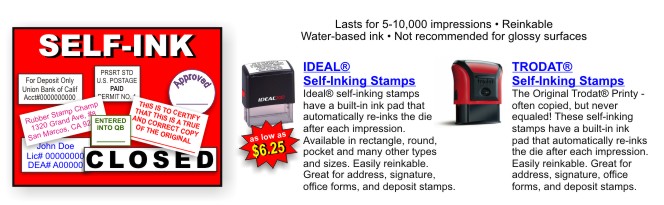 Custom Address Rubber Stamp