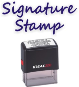 Signature Rubber Stamps Sale On Now At RubberStampChamp.com