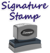 Signature Stamps At Knockout Prices Ship Free At  RubberStampChamp.com