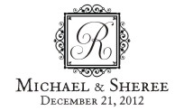 Wedding Invitation RubberStamps Ship Free At RubberStampChamp.com