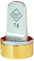 Top Quality W Metal Inspection Stamps In All Sizes At RubberStampchamp.com